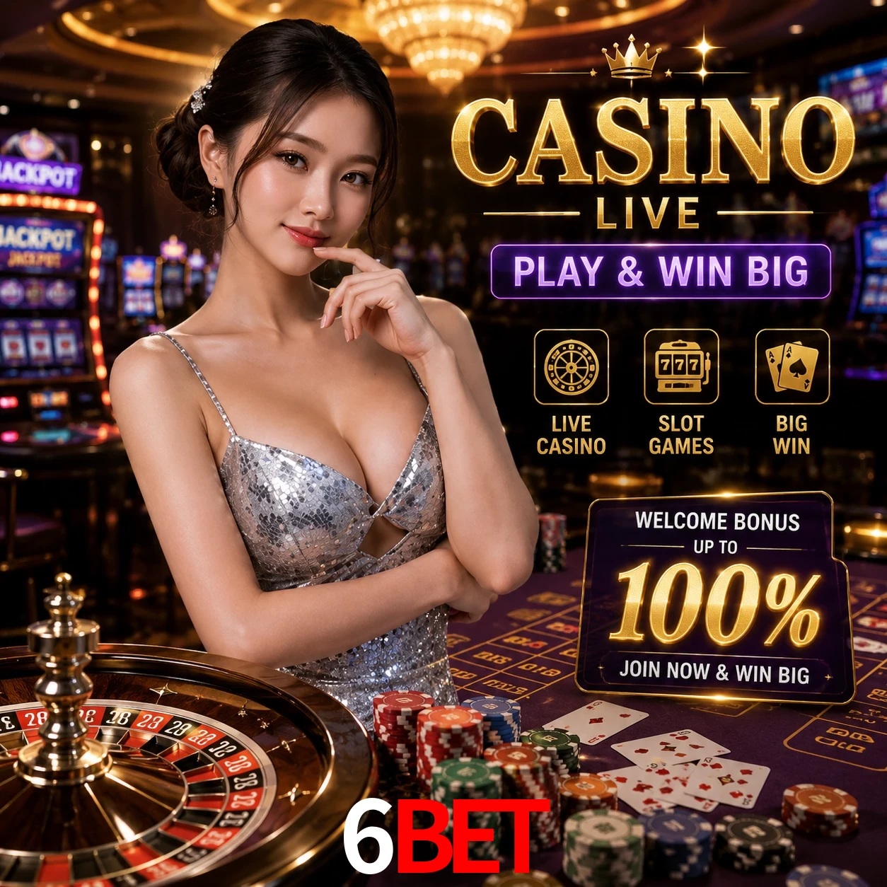 Aplicativo móvel 6bet para iOS e Android