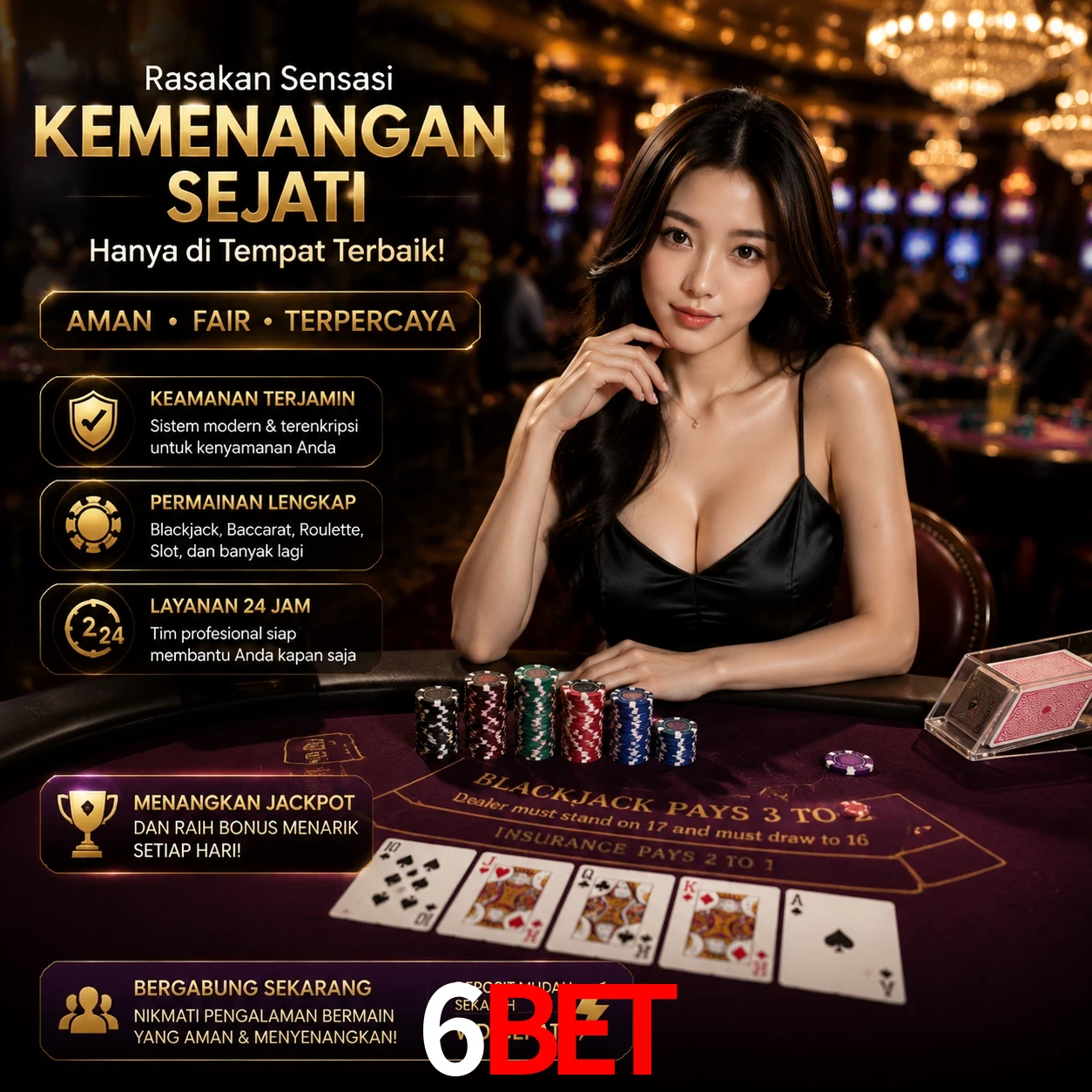 Bônus exclusivos membros VIP 6bet